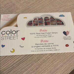 Color Street Petite Nail Polish Strips Stay United